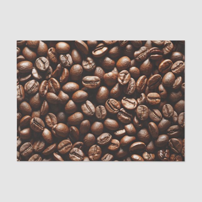 Dekoupage der Kaffeebarbe Seidenpapier (Vorderseite)