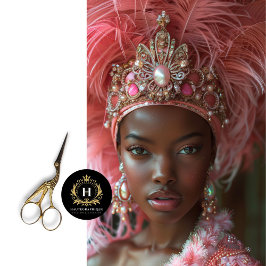 Dekoupage der rosa Featheradresse Seidenpapier