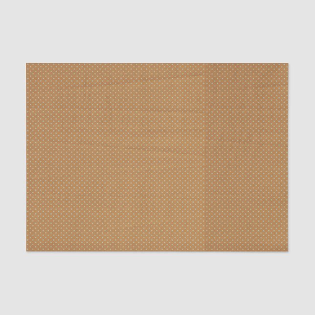Dekoupage des Vintagen gepunkteten Shabby Chic Seidenpapier (Vorderseite)