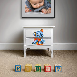 Dekoupage des Vintagen Welpen-Hundes für Kinder Seidenpapier