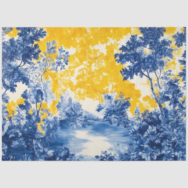 Dekoupage French Contemporary Wallpaper Design Seidenpapier (Vorderseite)