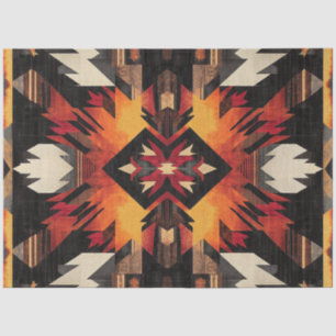 Dekoupage Native American Wallpaper Design Seidenpapier