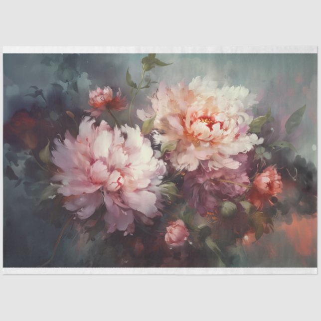 Dekoupage Paper, The Language of Blume 2 Seidenpapier (Vorderseite)