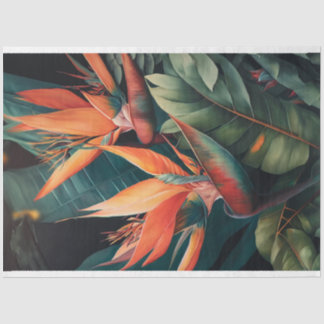 Dekoupage Paper, Wrapping, - Blühender Splendor 3 Seidenpapier