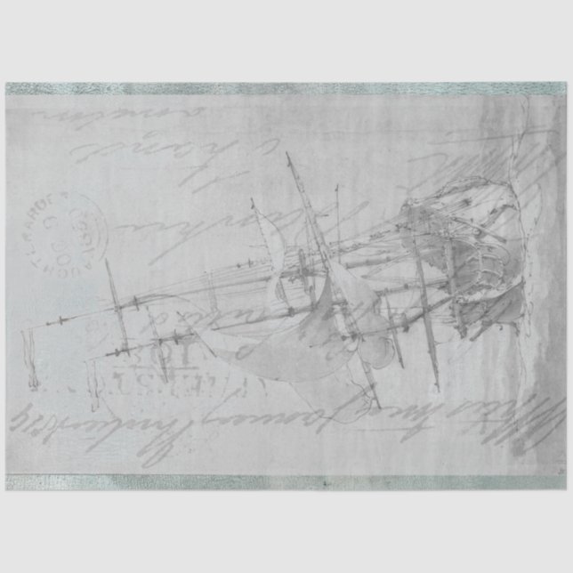 Dekoupage Tissue (Englisch) Seidenpapier (Vorderseite)