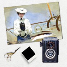 Dekoupage von Vintagen Fotografen