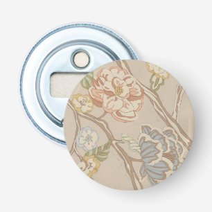 Dekrative Organza Chintz Floral Design Flaschenöffner