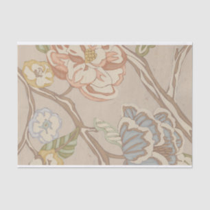 Dekrative Organza Chintz Floral Design Seidenpapier