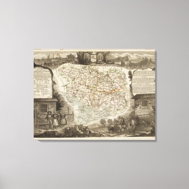 Dekret von Morbihan Leinwanddruck (Vorderseite)