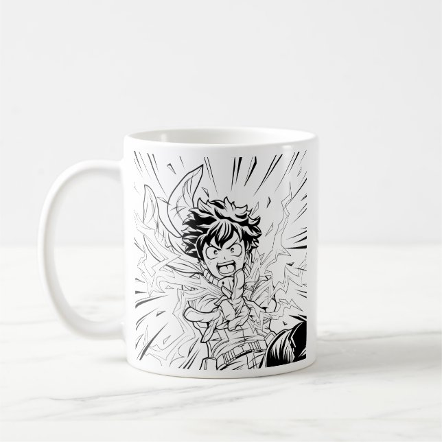Deku In Action Mood Kaffeetasse (Links)