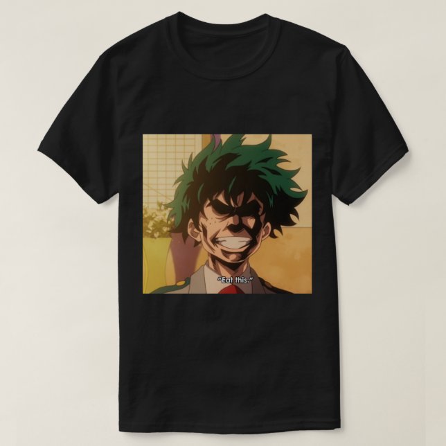Deku - Iss das T-Shirt (Design vorne)