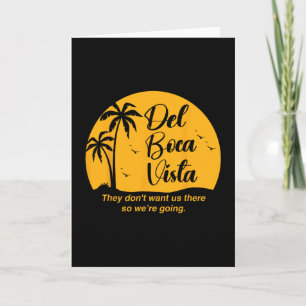 Del Boca Vista Bekleidung Uni-Erwachsene Lustiger Karte