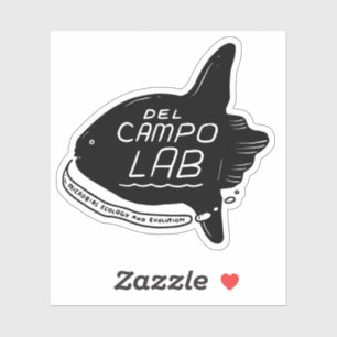 del Campo Labrador Gespräch Mola Sticker