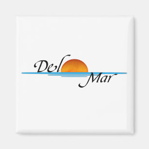 Del Mar Sunset Magnet