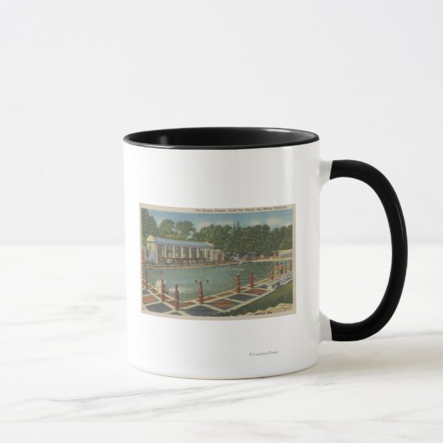 Del Monte, CA - The Roman Plunge im Hotel Tasse (Rechts)