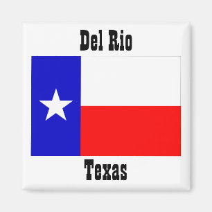 Del Rio texas drapeau magnet souvenirs