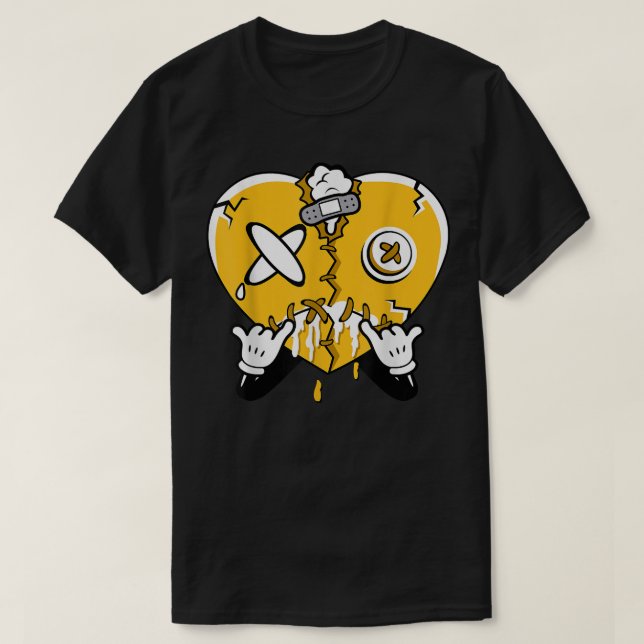 Del Sol 13s T-Shirt Herz Tropfen Schuhe Got Em 13  (Design vorne)
