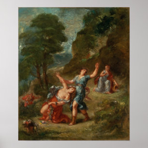Delacroix - A Primavera Poster