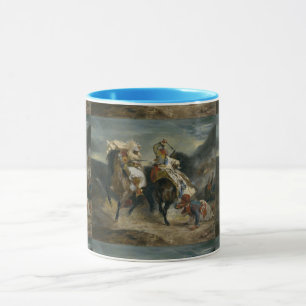 Delacroix Der Kampf der Giaour und Hassan Tasse