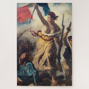 Delacroix - Die Freiheit führt das Volk Nahaufnahm