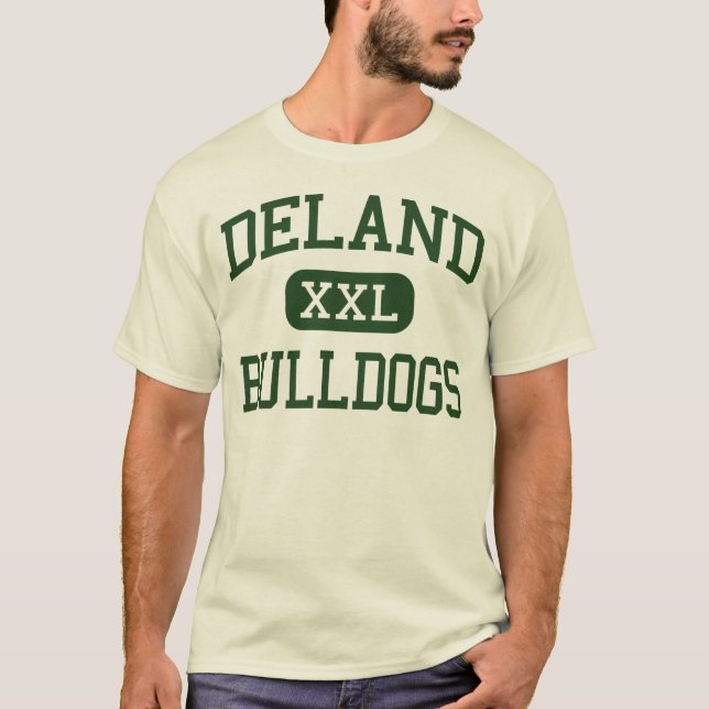 DeLand - Bulldoggen - Highschool - DeLand Florida T-Shirt (Vorderseite)