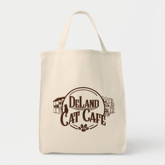 DeLand Cat Cafe Market Tote Bag Tragetasche (Vorne)