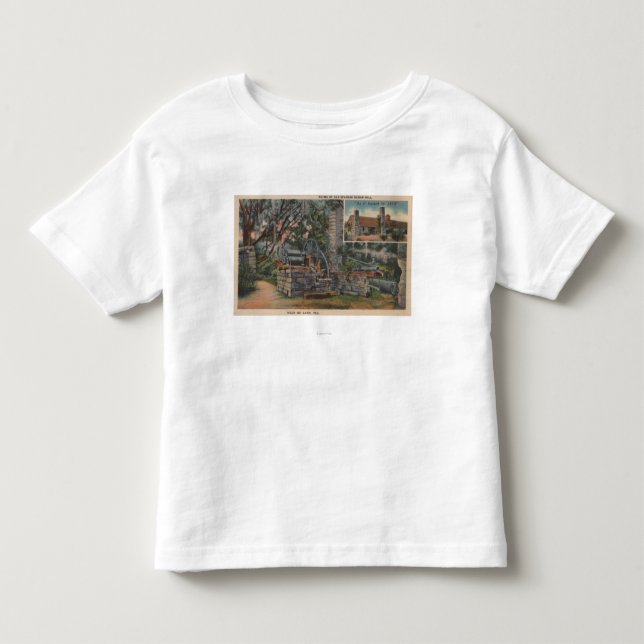 Deland, FL - Ruinen der alten spanischen Kleinkind T-shirt (Vorderseite)