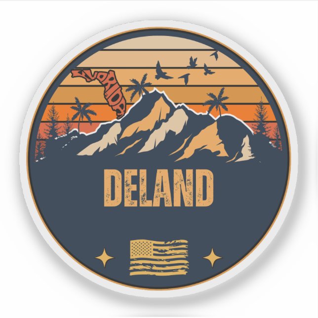 DeLand, Florida Aufkleber (Vorderseite)