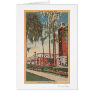 Deland, la Floride - vue d'université de Stetson