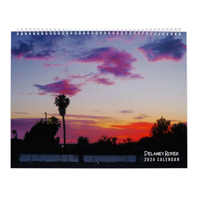 Delaney Royer 2024 Kalender (Titelbild)
