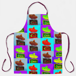 Delantales para locos #9 "Sombrero Taco" Schürze