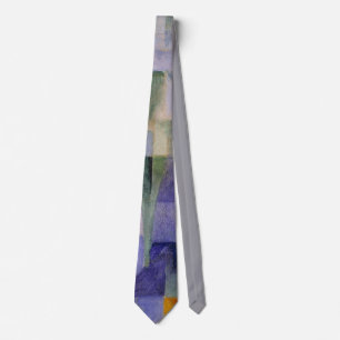 Delaunay Klassische Abstrakte Kunstmalerei Blau Gr Krawatte
