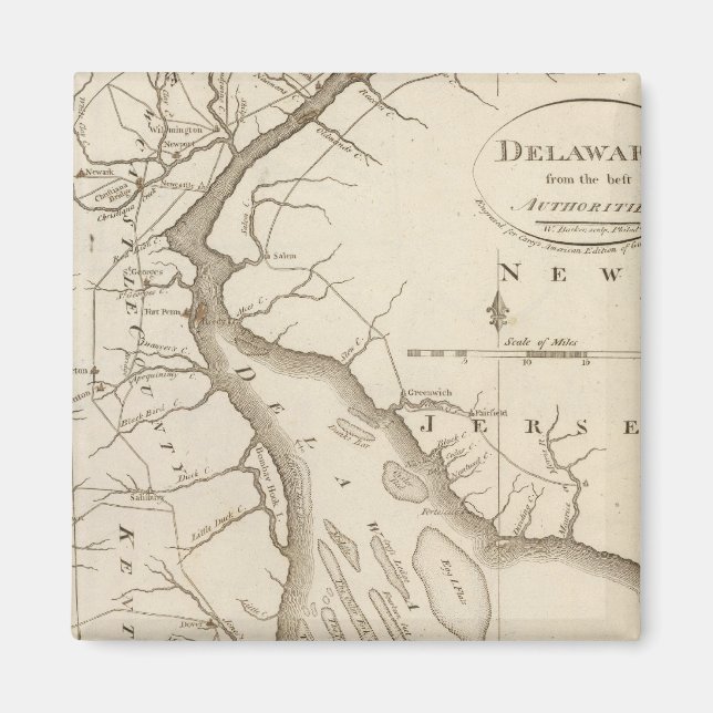 Delaware 5 magnet (Vorne)
