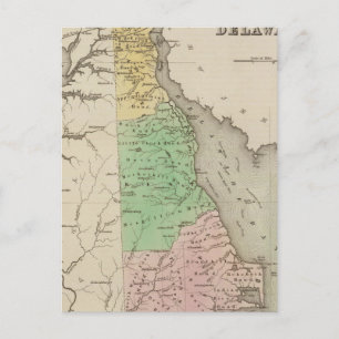 Delaware 6 postkarte