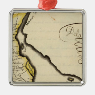 Delaware 7 ornament aus metall