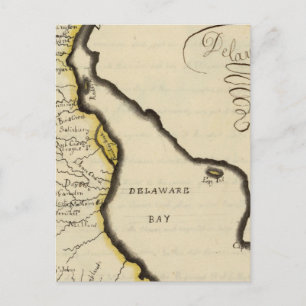 Delaware 7 postkarte