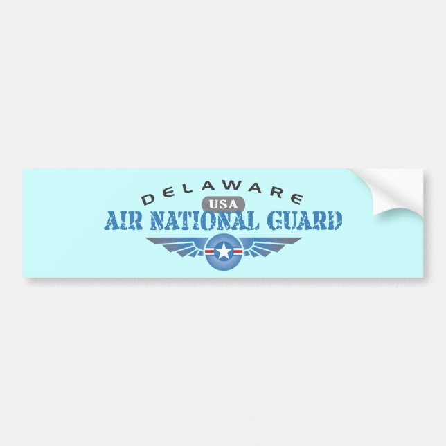 Delaware Air National Guard Autoaufkleber (Vorne)