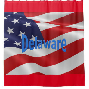 Delaware American Pride Duschvorhang