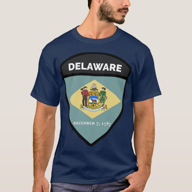 DELAWARE BADGE II T-Shirt (Vorderseite)