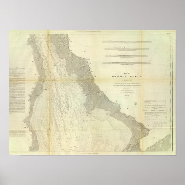 Delaware Bay, Fluss 2 Poster (Vorne)