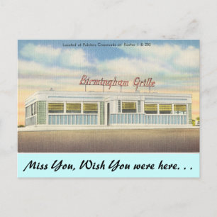Delaware, Birmingham Grille Postkarte