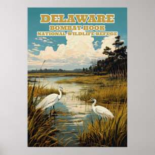 Delaware Bombay Hook V03 Poster