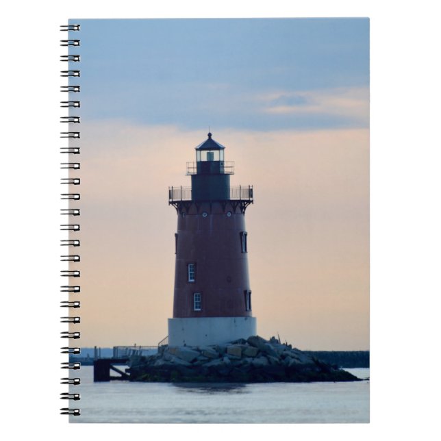 Delaware Breakwater Lighthouse Cape Henlopen Lewes Notizblock (Vorderseite)