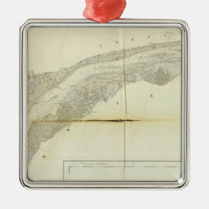 Delaware-Bucht, Fluss 3 Silbernes Ornament