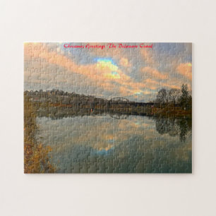 Delaware Canal.Weihnachtsgrüße