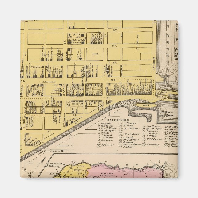 Delaware City, Red Lion Magnet (Vorne)