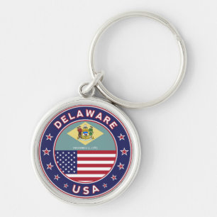Delaware, Delaware, T - Shirt, Delaware, Aufkleber Schlüsselanhänger