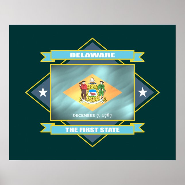 Delaware Diamond Poster (Vorne)