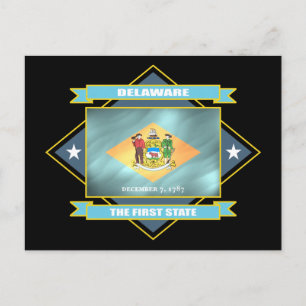 Delaware Diamond Postkarte