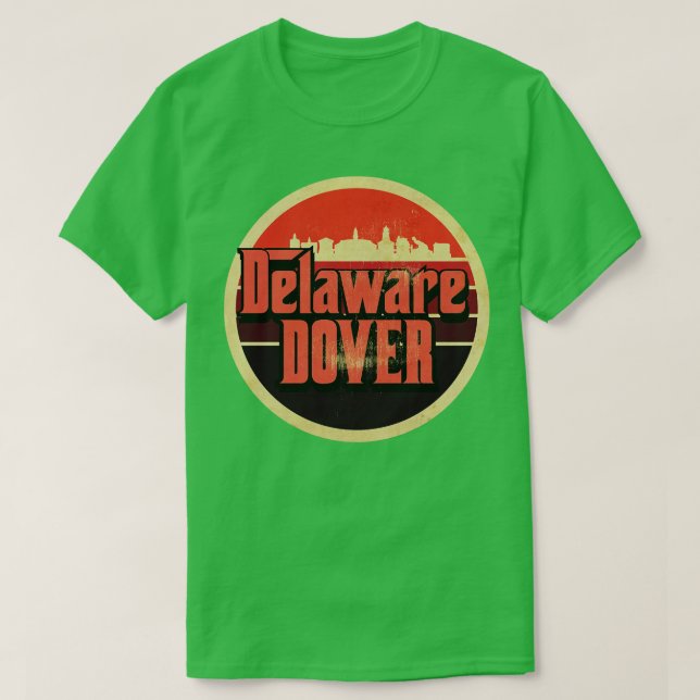 Delaware Dover Vintag T-Shirt (Design vorne)